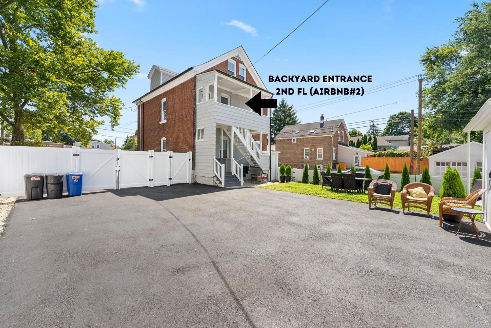 10Guests! Parking 2Nd Floor-Duplex Leilighet Fair Lawn Eksteriør bilde